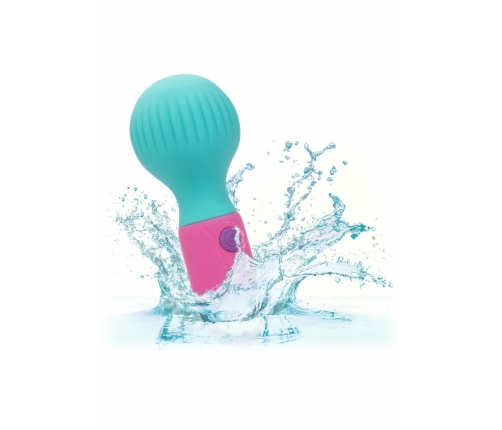 CalExotics Naughty Bits To The Max Wand Mini Massager, 10 Modes, Waterproof, Purple