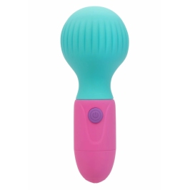 CalExotics Naughty Bits To The Max Wand Mini Massager, 10 Modes, Waterproof, Purple CalExotics Naughty Bits To The Max Wand Mini Massager, 10 Modes, Waterproof, Purple