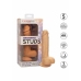 CalExotics Dual Density Silicone Stud 5” - Flexible Suction Cup Model