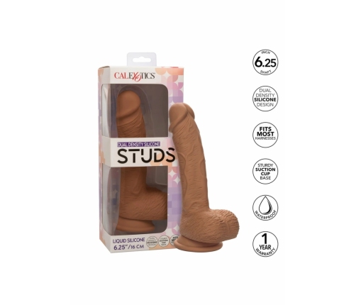 CalExotics Dual Density Silicone Stud 6.25'' Flexible Suction Base