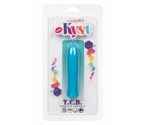 Kyst T.C.B. Vibrator Mini Massager 10-Function Satin Finish 4-Inch