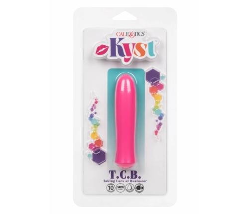 Kyst T.C.B. Vibrator Mini Bullet 10-Function Satin Finish 4-Inch