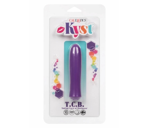 Kyst T.C.B. Vibrator Mini Bullet 10-Function Satin Black 4-Inch