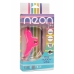 Neon Vibes The Nubby Vibe Finger Massager, 10 Modes, Waterproof, Pink