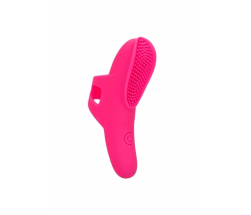 Neon Vibes The Nubby Vibe Finger Massager, 10 Modes, Waterproof, Pink