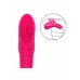 Neon Vibes The Nubby Vibe Finger Massager, 10 Modes, Waterproof, Pink