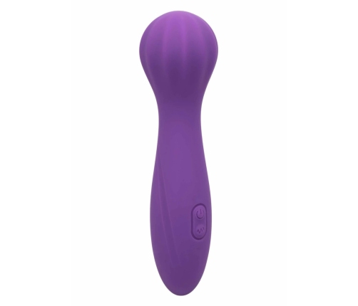 Stella O Wand Liquid Silicone Rechargeable Massager, Waterproof, Black