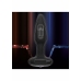 Bionic Pressure Rimming Probe Silicone Intimate Device, 7 Modes, Black