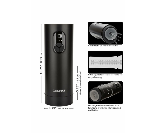 Bionic Vibro Stroker Oscillation & Suction Wireless Intimate Device