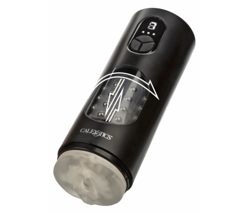 CalExotics Bionic Beaded Power Stroker USB-C Rechargeable Intimate Machine