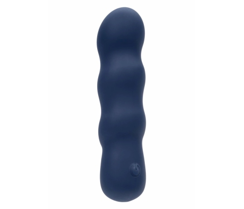 CalExotics Cashmere Satin Swirl G Vibrator - Silky Curved, 10 Modes, USB Rechargeable