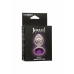 Jewel Small Amethyst Plug - Metallic Model with Gem Accent, Compact Size