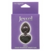 CalExotics Jewel Diamond Heart Plug Small - Silver, Elegant Nickel-Free Design