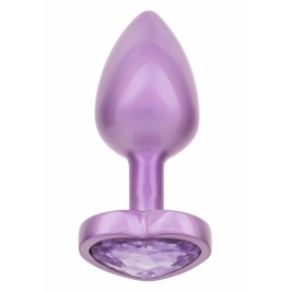 CalExotics Jewel Diamond Heart Plug Small - Elegant Nickel-Free Intimate Accessory CalExotics Jewel Diamond Heart Plug Small - Elegant Nickel-Free Intimate Accessory