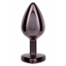 CalExotics Jewel Diamond Heart Plug Large - Elegant Metal Intimate Accessory