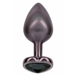 CalExotics Jewel Diamond Heart Plug Large - Elegant Metal Intimate Accessory CalExotics Jewel Diamond Heart Plug Large - Elegant Metal Intimate Accessory