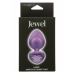 CalExotics Jewel Diamond Heart Plug Large - Elegant Metal Intimate Accessory