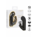 Raven Butterfly Mini Dual Massager - Compact Curved Design, Black