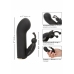 Raven Butterfly Mini Dual Massager - Compact Curved Design, Black