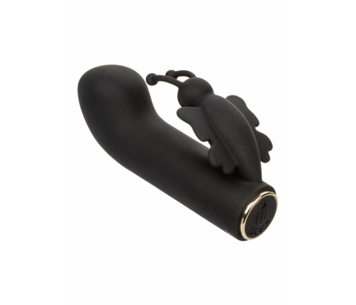 Raven Butterfly Mini Dual Massager - Compact Curved Design, Black