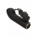 Raven Butterfly Mini Dual Massager - Compact Curved Design, Black