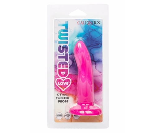 Twisted Love Twisted Probe Liquid Silicone Flexible Black 20 cm