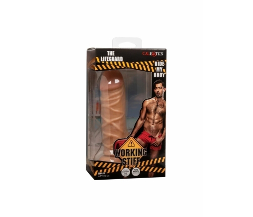 Working Stiff The Lifeguard Flexible Intimate Machine with Suction Base