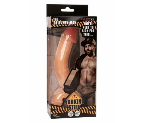 Working Stiff The Delivery Man Flexible Model with Suction Base 20 cm
