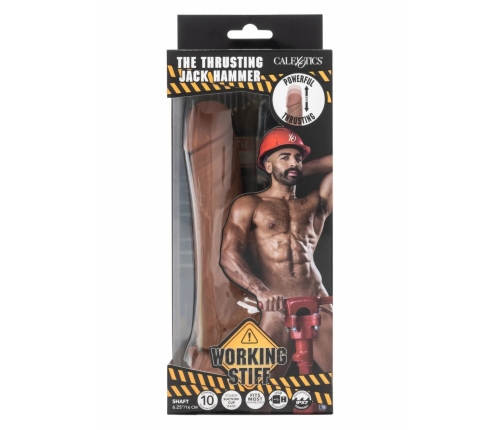 CalExotics The Thrusting Jack Hammer Intimate Machine 10-Speed Waterproof Black
