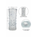 Cyclone Dual Chamber Stroker XL Transparent Multi-Texture System