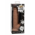 CalExotics Squirting Vibrating Stick Liquid Silicone 10-Speed 22 cm Beige