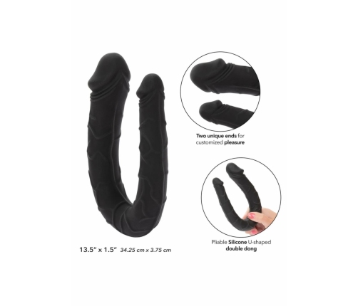 Boundless AC/DC Double-Ended Silicone Model, U-Shape, Satin Finish