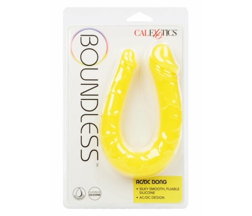 Boundless AC/DC Double-Ended Silicone Intimate Device, U-Shape, Black