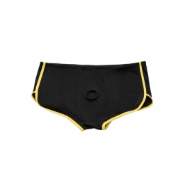 CalExotics Boundless Brief Black & Yellow Comfort Harness S/M CalExotics Boundless Brief Black & Yellow Comfort Harness S/M