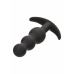CalExotics Boundless Vibrating Beaded Plug Silicone Waterproof Black