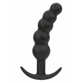 CalExotics Boundless Vibrating X5 Beaded Plug Silicone Waterproof Black CalExotics Boundless Vibrating X5 Beaded Plug Silicone Waterproof Black