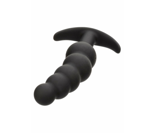 CalExotics Boundless Vibrating X5 Beaded Plug Silicone Waterproof Black