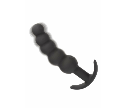 CalExotics Boundless Vibrating X5 Beaded Plug Silicone Waterproof Black