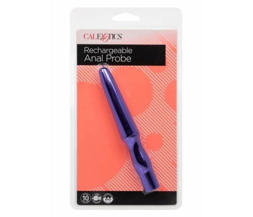 CalExotics Rechargeable Anal Probe - 10-Function, Waterproof, Black