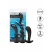 CalExotics Silicone Prostate Kit 3-Piece Set with Pull Handles Black