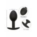 CalExotics Weighted Silicone Plug 16.3g Ergonomic Intimate Trainer Black