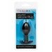 CalExotics Weighted Silicone Plug 16.3g Ergonomic Intimate Trainer Black