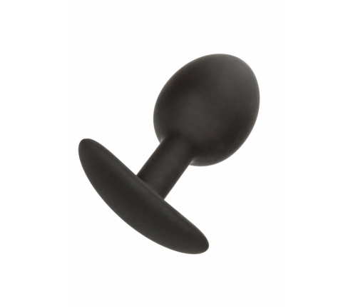 CalExotics Weighted Silicone Plug 16.3g Ergonomic Intimate Trainer Black