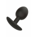 CalExotics Weighted Silicone Plug 16.3g Ergonomic Intimate Trainer Black