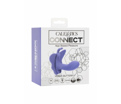 CalExotics Connect Venus Butterfly App-Controlled Silicone Device