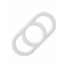 Alpha Silicone Commander Ring Liquid Silicone Flexible Black Alpha Silicone Commander Ring Liquid Silicone Flexible Black