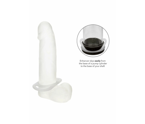 Alpha Silicone Commander Ring Liquid Silicone Flexible Black