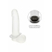 Alpha Silicone Commander Ring Liquid Silicone Flexible Black
