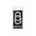 Alpha Silicone Commander Ring Liquid Silicone Flexible Black
