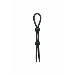 Alpha Liquid Silicone Dual Lasso Adjustable Support System Black Alpha Liquid Silicone Dual Lasso Adjustable Support System Black
